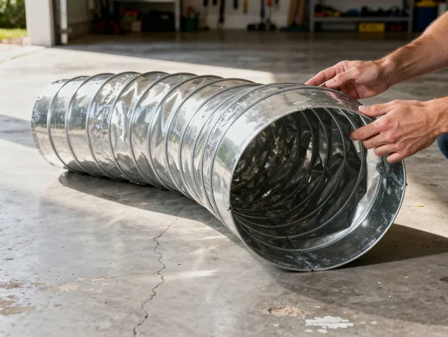 Pembroke Dryer Vent Cleaning specialist using advanced equipment for thorough duct cleaning in Pembroke