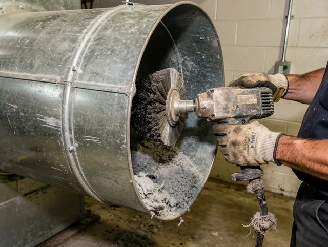 Industrial-grade dryer vent cleaning by Pembroke Dryer Vent Cleaning in Pembroke