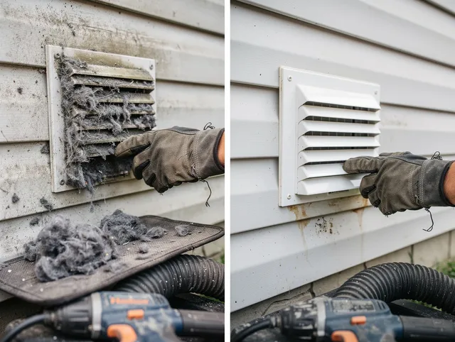 Residential dryer vent cleaning by Pembroke Dryer Vent Cleaning in Pembroke
